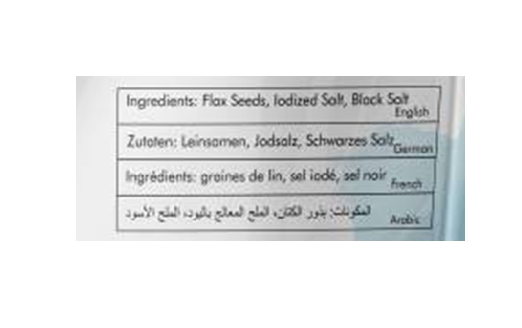 Delight Nuts Flax Seeds Roasted & Salted   Pack  750 grams